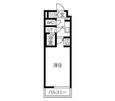 世田谷区弦巻マンション 間取り図画像