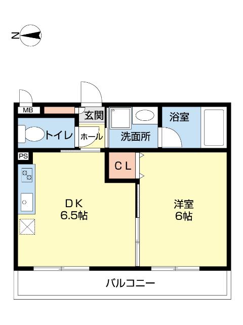 北斗（204） 間取り図画像