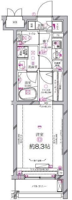  間取り図写真