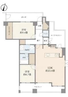  間取り図写真