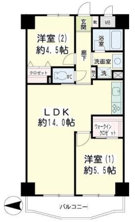  間取り図写真