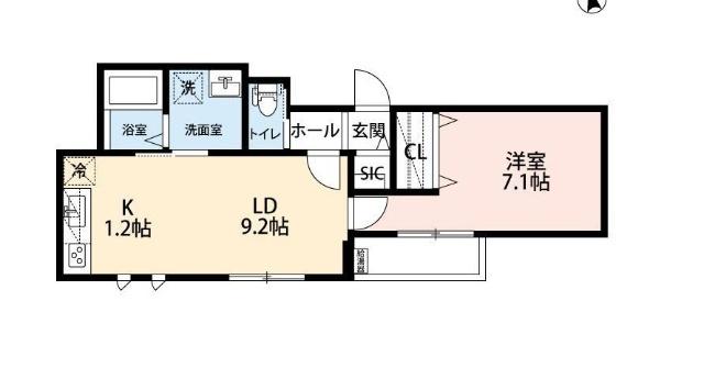  間取り図写真