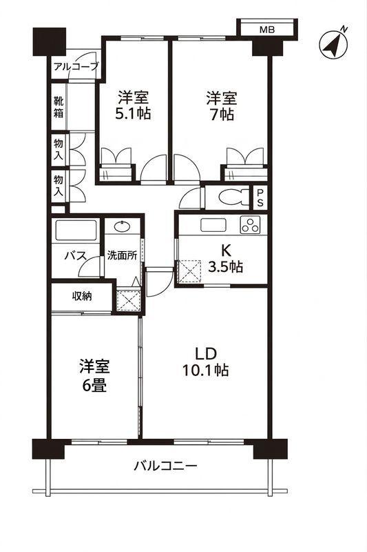  間取り図写真