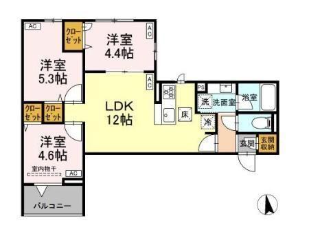  間取り図写真