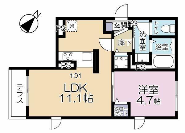  間取り図写真