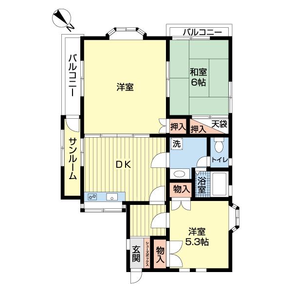  間取り図写真