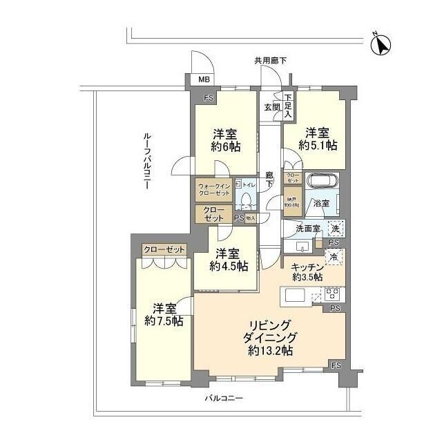  間取り図写真