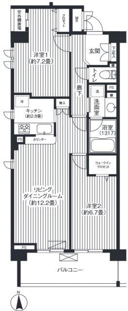  間取り図写真
