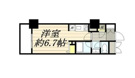 世田谷区駒沢マンション 間取り図画像