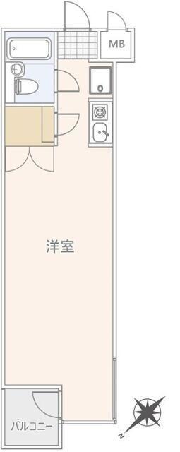 コスモポリタン（307） 間取り図画像