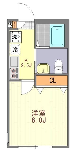 マウ溝の口（303） 間取り図画像
