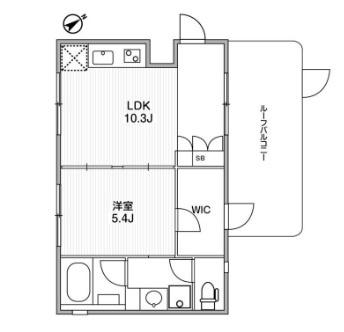 世田谷区玉川台マンション 間取り図画像