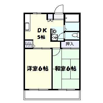 コーポＢＥＬＬ（203） 間取り図画像