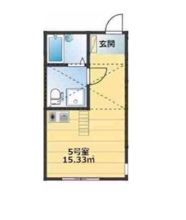 ブランドール北見方（205） 間取り図画像