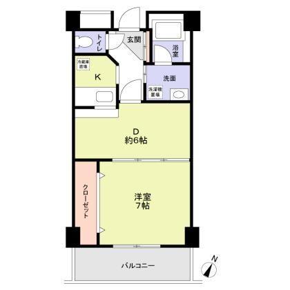 リビエール山王（106） 間取り図画像