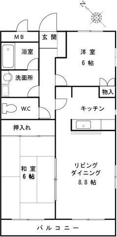  間取り図写真