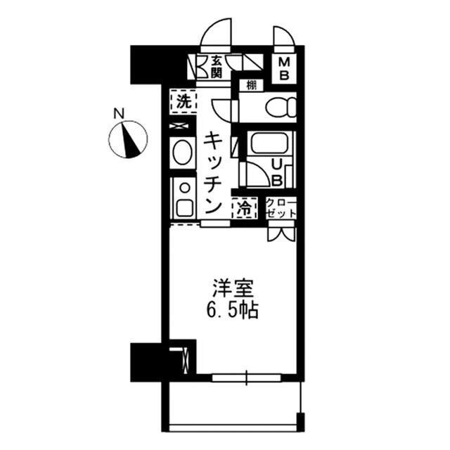 ウィスティリア高津（206） 間取り図画像