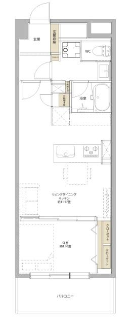 南西向きのお部屋です！