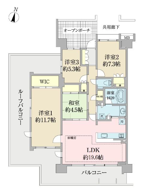 現況空室です！