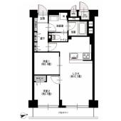 日商岩井第2玉川台マンション 間取り図画像
