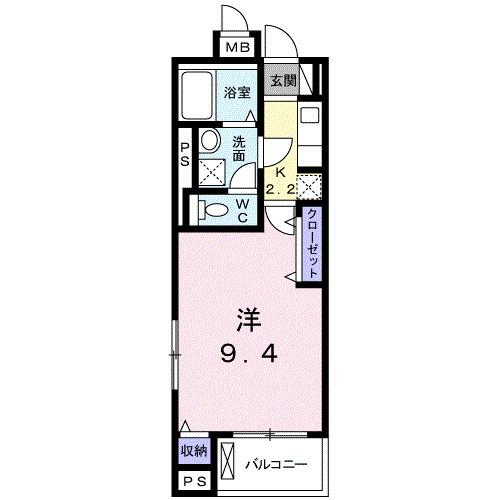 エクセルコート（204） 間取り図画像