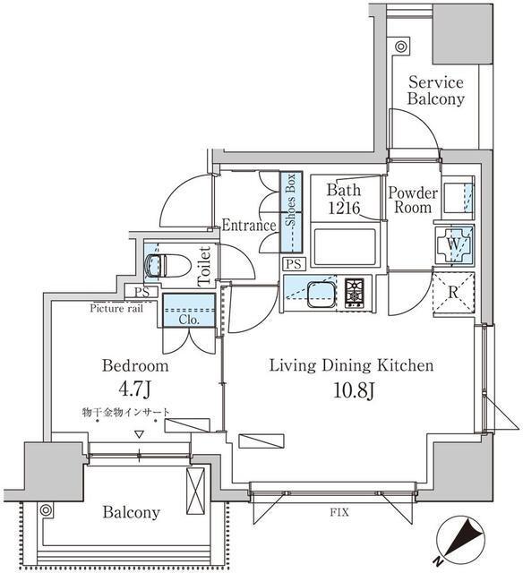  間取り図写真