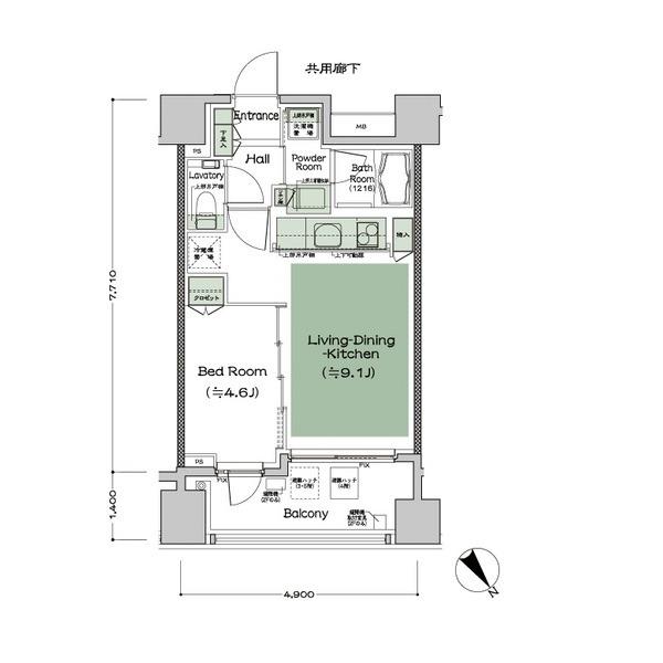  間取り図写真