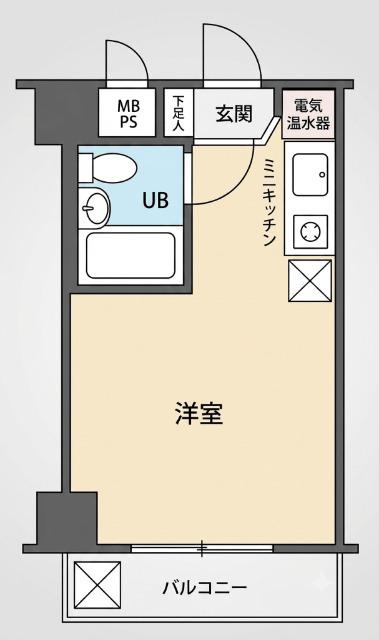 エレガンス東高円寺（704） 間取り図画像