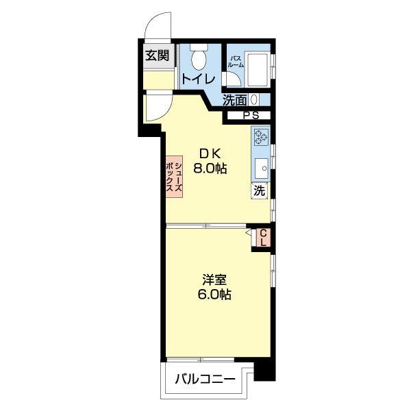 上荻ダイヤモンドマンション 間取り図画像