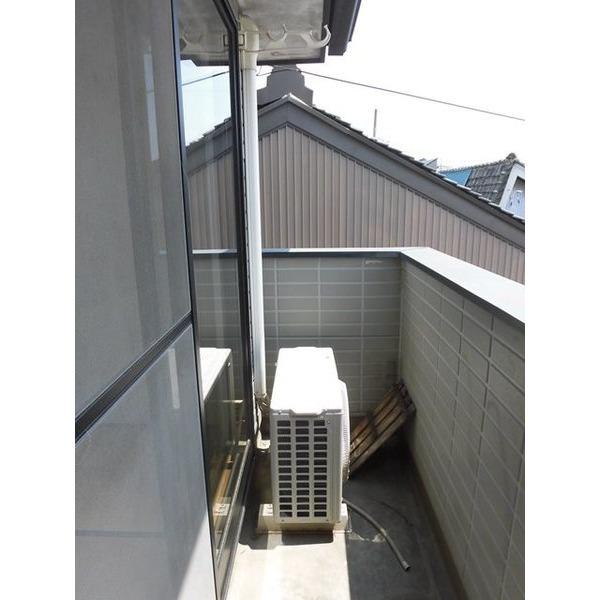 足利市助戸アパート バルコニー