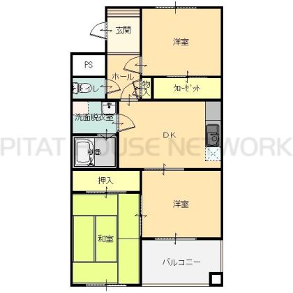 SIMマンション 間取り図写真 広々３ＤＫ！！