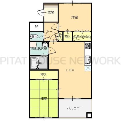 SIMマンション 間取り図写真 3DKからリフォーム