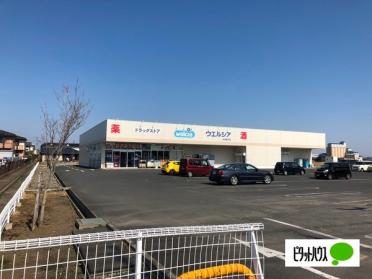 ウエルシア太田富沢店：1367m