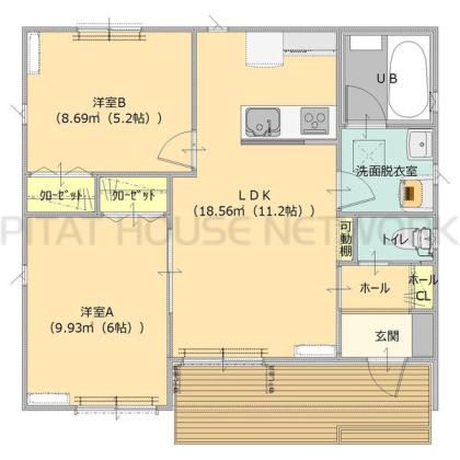  間取り図写真