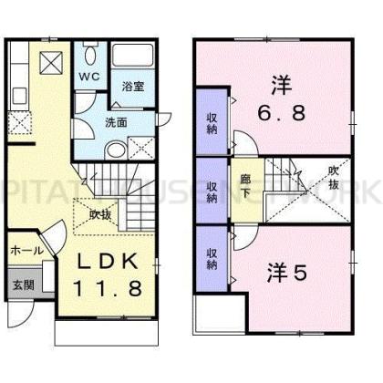  間取り図写真