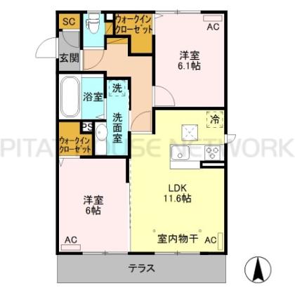  間取り図写真