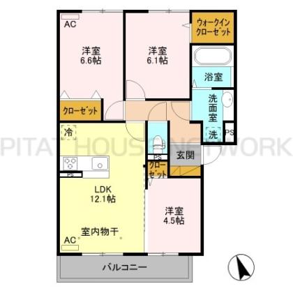  間取り図写真