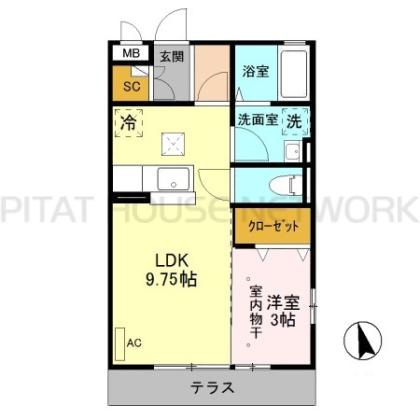  間取り図写真