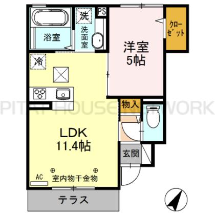  間取り図写真