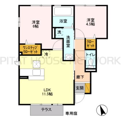  間取り図写真
