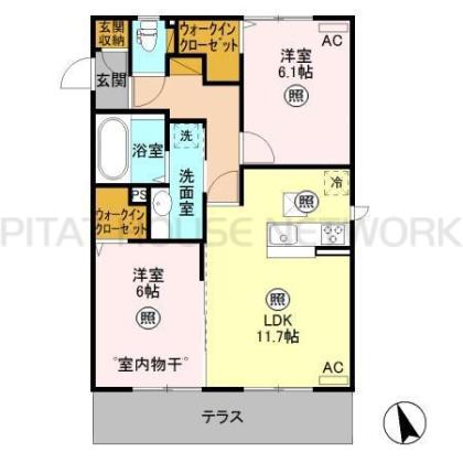  間取り図写真