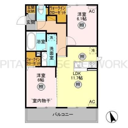  間取り図写真