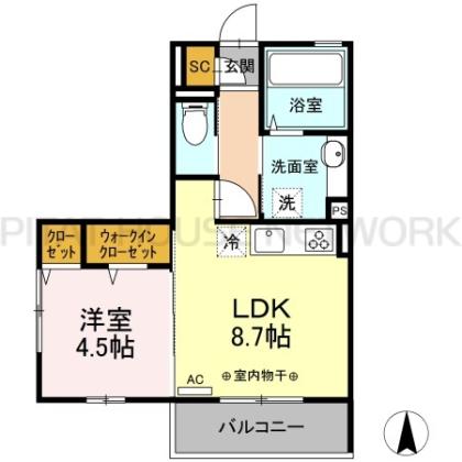  間取り図写真