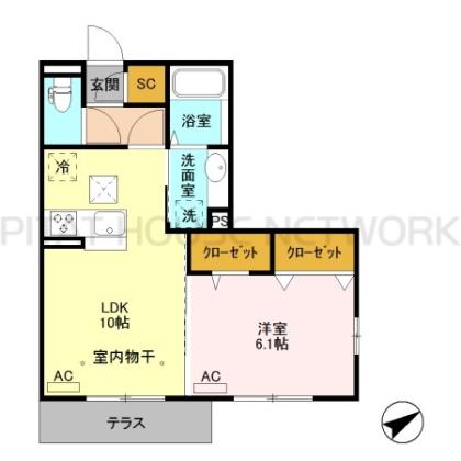  間取り図写真