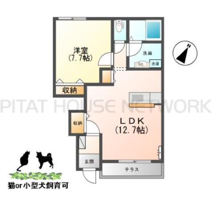  間取り図写真
