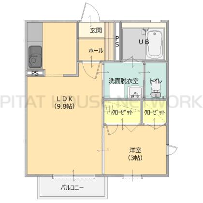  間取り図写真