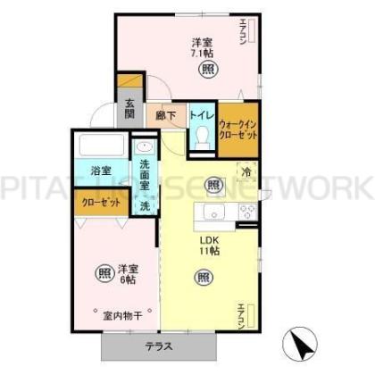  間取り図写真