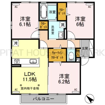  間取り図写真