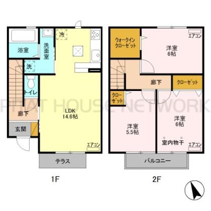  間取り図写真
