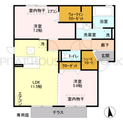  間取り図写真